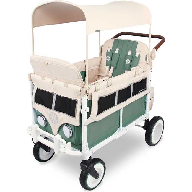 Special Edition Volkswagen Quad Wagon Style Stroller, Sage Green