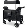 Elite Double Wagon Style Stroller, Volcanic Black - Single Strollers - 3