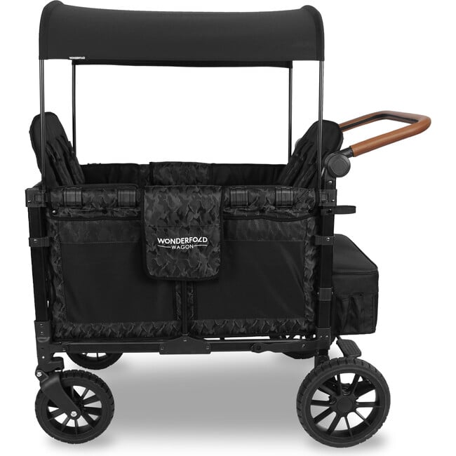 Premium Quad Wagon Luxe Stroller, Elite Black Camo - Single Strollers - 2