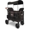 Premium Double Wagon Style Luxe Stroller, Volcanic Black - Single Strollers - 2