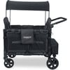 Elite Quad Wagon Style Stroller, Volcanic Black - Single Strollers - 2