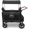 Premium Quad Wagon Style Luxe Stroller, Volcanic Black - Single Strollers - 2