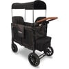 Premium Double Wagon Style Luxe Stroller, Volcanic Black - Single Strollers - 3