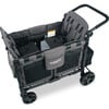 Elite Quad Wagon Style Stroller, Charcoal Grey - Single Strollers - 4