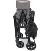 Elite Double Wagon Style Stroller, Charcoal Grey - Single Strollers - 6