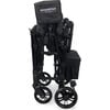 Elite Double Wagon Style Stroller, Volcanic Black - Single Strollers - 6