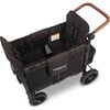 Premium Double Wagon Style Luxe Stroller, Volcanic Black - Single Strollers - 5