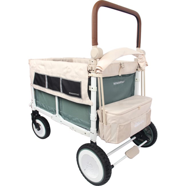 Special Edition Volkswagen Quad Wagon Style Stroller, Sage Green - Single Strollers - 2