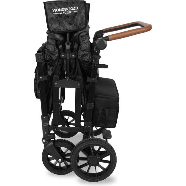 Premium Quad Wagon Luxe Stroller, Elite Black Camo - Single Strollers - 7