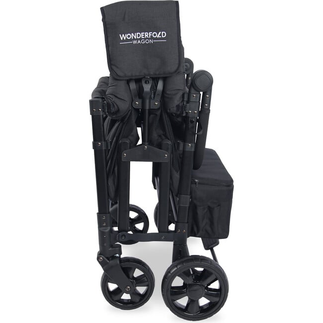 Elite Quad Wagon Style Stroller, Volcanic Black - Single Strollers - 6