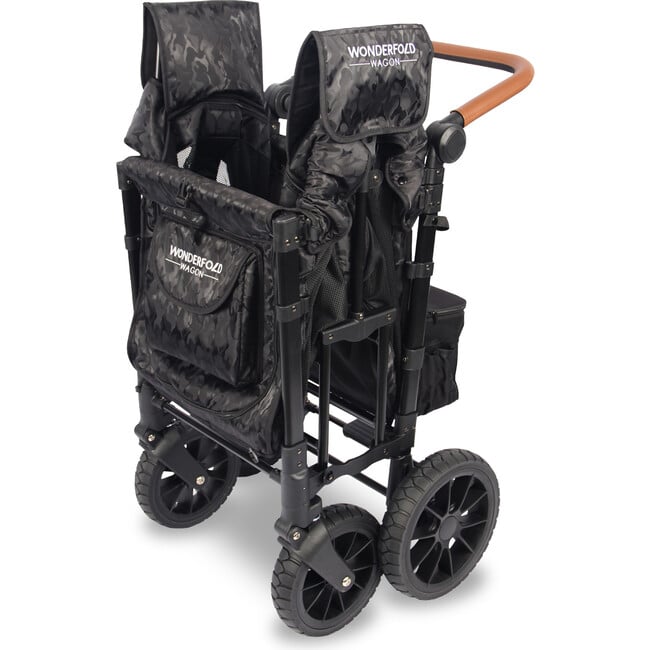 Premium Double Wagon Style Luxe Stroller, Elite Black Camo - Single Strollers - 8