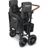 Premium Quad Wagon Style Luxe Stroller, Volcanic Black - Single Strollers - 8