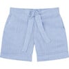 Kingston Drawstring Shorts, Blue - Shorts - 1 - thumbnail