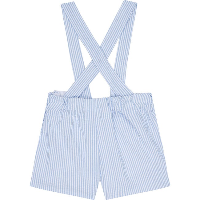 Marcel Suspender Shorts, Stripes - Overalls - 2