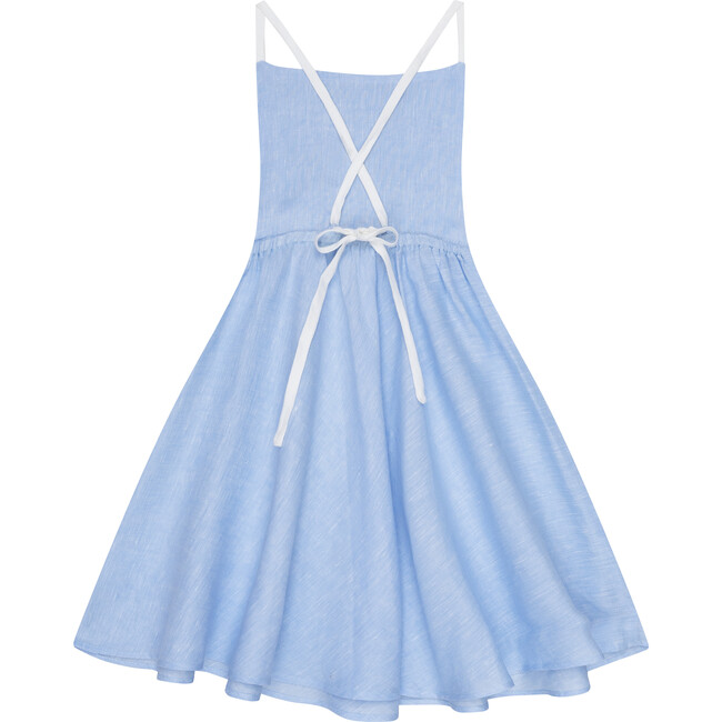 Cherie Dress, Blue - Dresses - 3