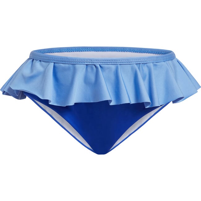 Ruffled Bikini Bottom Duo, Blue Deep (Set Of 2) - Two Pieces - 2