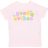 Good Vibes S/S Shirt, Ballet Pink - Shirts - 1 - thumbnail