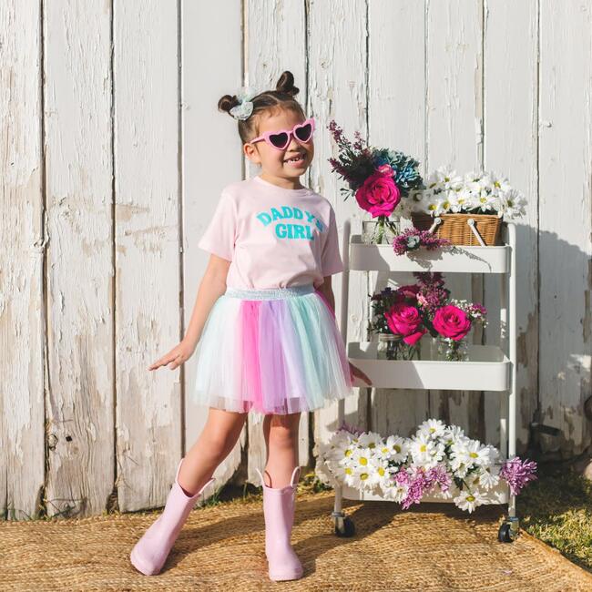Daddy's Girl S/S Shirt, Ballet Pink - T-Shirts - 2