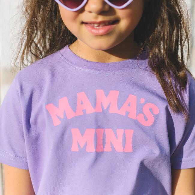 Mama's Mini S/S Shirt, Lavender - Shirts - 3