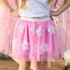 Pink Daisy Sequin Tutu, Pink - Tutus - 2