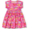 Rolled Sleeve Cuffed Short Sleeve Dress, Paleontology - Dresses - 1 - thumbnail