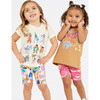 Biker Pull-On Print And Solid Shorts, Activism (Pack of 2) - Shorts - 4