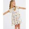Rolled Sleeve Cuffed Short Sleeve Dress, Aviation - Dresses - 3