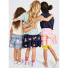 Chambray Appliqué 3-Tier Skirt, Space Exploration - Skirts - 4