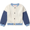 Embroidered Drop Shoulder Bomber Jacket, Aviation - Jackets - 1 - thumbnail