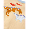 Embroidered Drop Shoulder Bomber Jacket, Paleontology - Jackets - 3