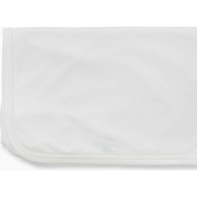 Swaddling Blanket, White - Blankets - 4