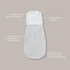 Zip-Up Swaddle Bag, Grey - Swaddles - 3