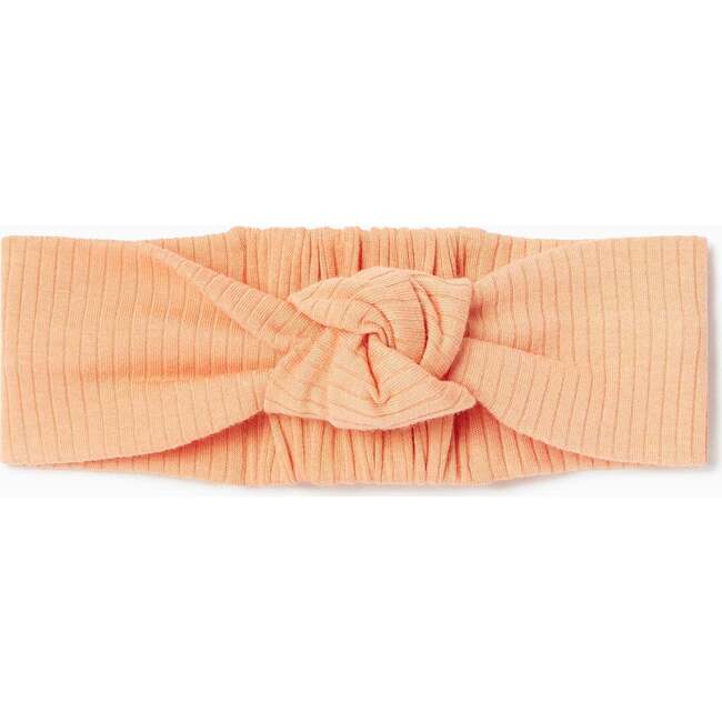 Ribbed Headband With Knot, Blush - Hair Accessories - 4