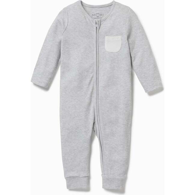 Clever Zip-Up Romper, Stardust - Rompers - 2