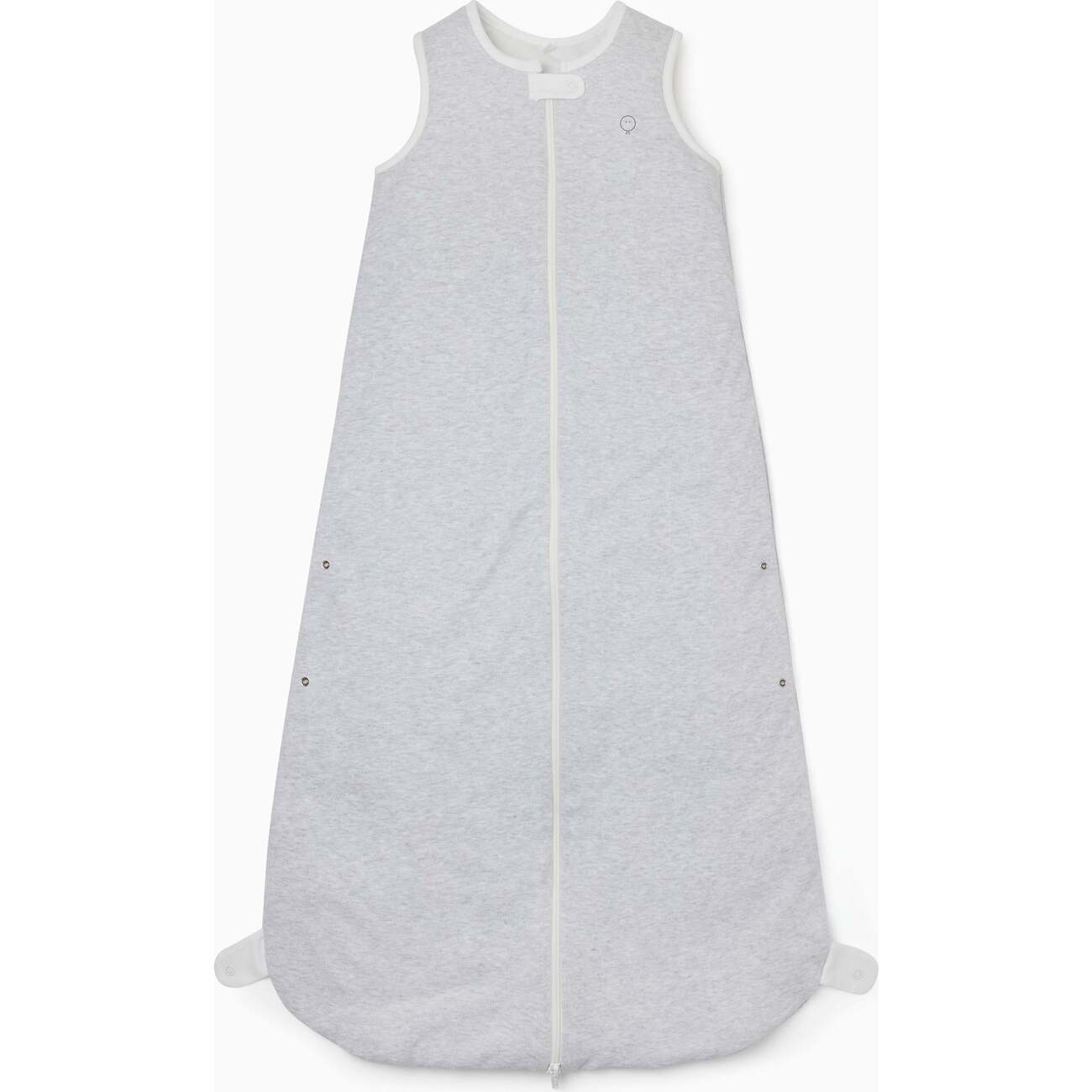 Front Opening Sleeping Sack 1.5 TOG, Grey - MORI Sleep Sacks