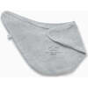 Double-Ply Bandana Style Milk Bib, Blue Stripe - Bibs - 6