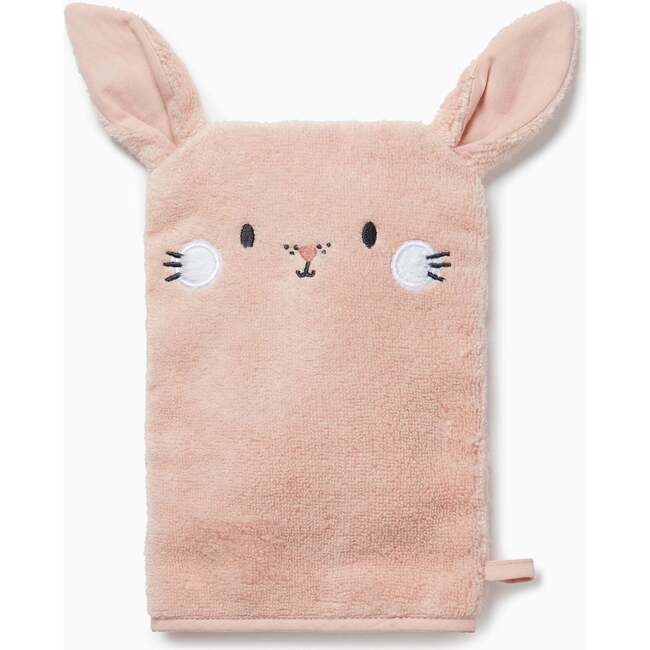 Bunny Towel Mitt, Blush