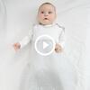 Ribbed Clever Sleeping Sack 1.5 TOG, Sky And Mint - Sleep Sacks - 3