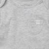 Long Sleeve T-Shirt With Pocket, Grey - T-Shirts - 2