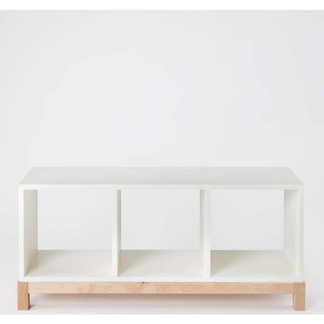 Cubby Bench, White