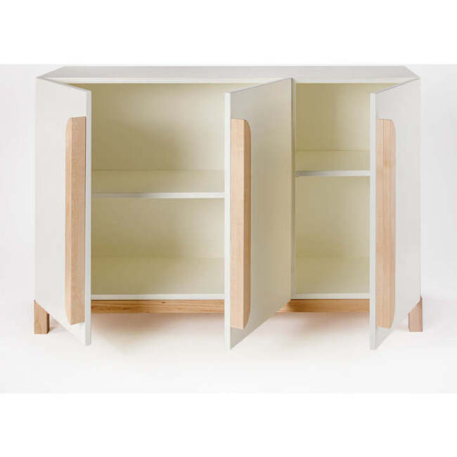 Terry Storage Console, White - Cabinets - 3