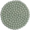 Large Dusty Light Green Coasters, Set of 2 - Tabletop - 1 - thumbnail