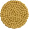 Large Ochre Coasters, Set of 2 - Tabletop - 1 - thumbnail