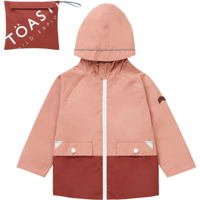Pac-a-Mac Lite Waterproof Raincoat, Mallow Pink