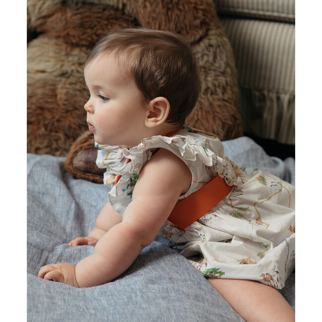 Edie Baby Ruffle Sleeve Party Dress, Oasis - Dresses - 2