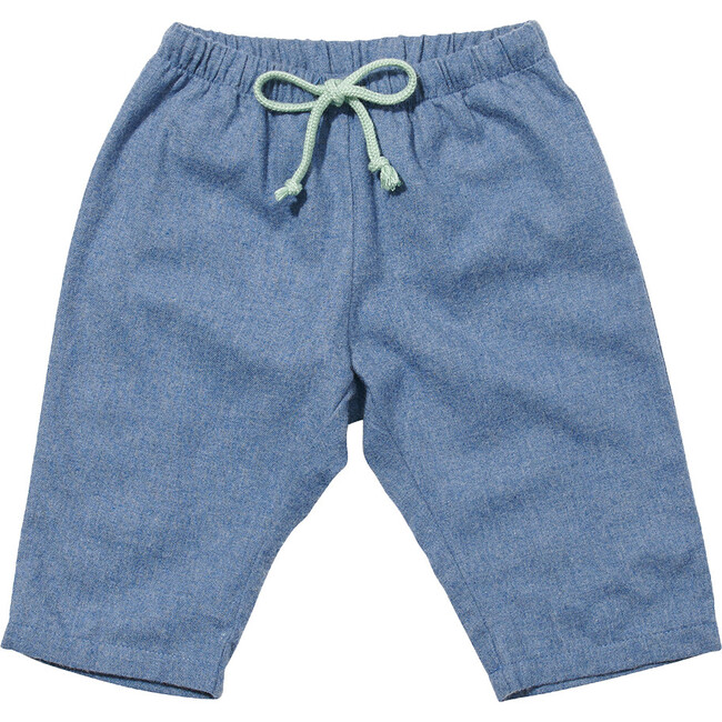 Bowie Baby Lightweight Flannel Pant, Blue