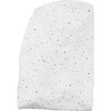 Printed Cotton Elastic Corner Crib Sheet, Signature Dot - Crib Sheets - 1 - thumbnail