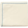 Swaddle Contrast Piped Blanket, Blue - Swaddles - 3