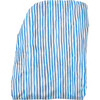 Printed Cotton Elastic Corner Crib Sheet, Painted Stripe - Crib Sheets - 1 - thumbnail