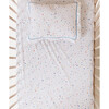 Printed Cotton Elastic Corner Crib Sheet, Signature Dot - Crib Sheets - 2